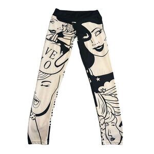 FGF Fabric & Fabric Womens Plus Size Activewear Pants XL Yoga NWT